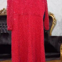 پیراهن مجلسی کاری شده