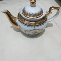 قوری چینی طلاکوب اصل