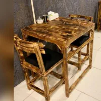 میز وصندلی چوبی کافه رستوران منازل