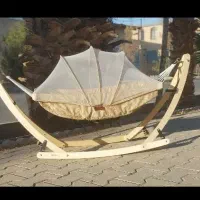 گهواره چوبی سالم|اسباب و اثاث بچه|مشهد, سیس‌آباد|دیوار