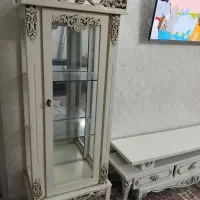 مینی بوفه رنگ استخوانی شیری