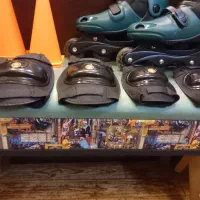 اسکیت حرفه ای با تجهیزات ایمنی