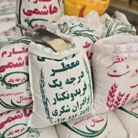 برنج ایرانی شکری کامل یکدست