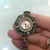 ساعت مچی نقره قدیمی