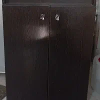 میز تلویزیون شیشه ترک و جا کفشی ام دی اف|جاکفشی، کمد، دراور|بجنورد, |دیوار