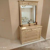 تخت دونفره تمام چوب