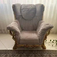 مبل ۷ نفره سالم با ۶ صندلی غذاخوری|مبلمان خانگی و میز عسلی|اسلام‌شهر, شهرک الهیه|دیوار