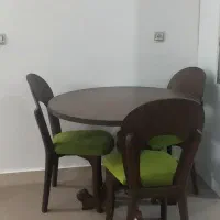 میز نهارخوری+ ۴ صندلی