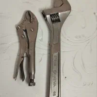 آچار فرانسه نوا 15وانبر قفلی اطلس گریپ اصلی