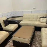 مبلمان چرم|مبلمان خانگی و میز عسلی|دزفول, |دیوار