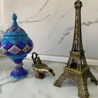 سه عدد دکوری چراغ جادو برنجی سنگین است