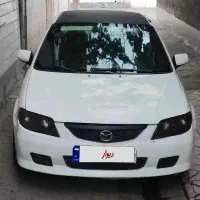 مزدا ۳۲۳ اف ال سفید مدل ۸۲ - mazda 323 fl