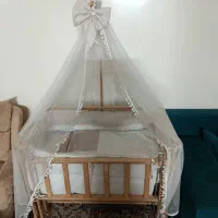 تخت گهواره کنار مادر|تخت و صندلی بچه|خرمآباد, |دیوار