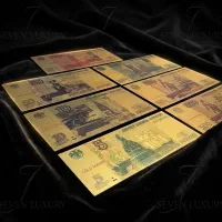ست۷عددی روبل روسیه 5.5000 Imperial24kGold Edition|کلکسیون سکه، تمبر، اسکناس|تهران, سیمای ایران|دیوار