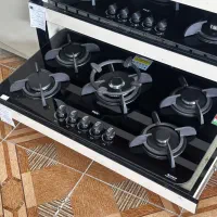 گاز صفحه‌ای میکس پاردیک مشکی زرکالا -اقساطی