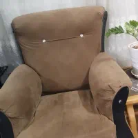 مبلمان راحتی کارکرده سالم|مبلمان خانگی و میز عسلی|قم, انصار‌الحسین|دیوار