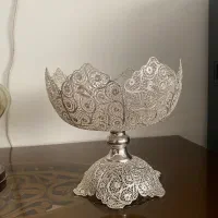 ظرف ملیله کاری آبکاری نقره|ظروف سرو و پذیرایی|تهران, شهرک المهدی|دیوار