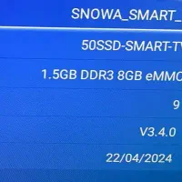 تلویزیون 50اسنوا هوشمند 4k پشت ویترینی|تلویزیون و پروژکتور|ابهر, |دیوار