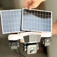 نصب دوربین مداربسته/شناور/کفکش/لجنکش/پنل خورشیدی