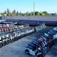 موتوربرقی و لوازم موتور مزایده