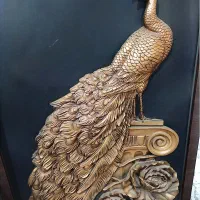 تابلو برجسته طاووس
