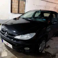 206 تیپ ۲ مشکی|خودرو سواری و وانت|ایزدشهر, |دیوار