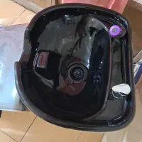 سرشور آرایشگاه وصندلی اصلاح و آیینه با عسلی|آرایشگاه و سالنهای زیبایی|ایلام, |دیوار