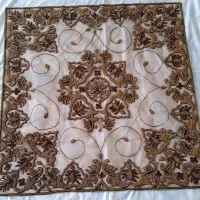 رومیزی مُهره دوزی هندی|پرده، رانر، رومیزی|اصفهان, ابر|دیوار