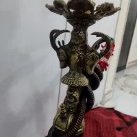 قلیون برنجی  کار دست زیبا|کلکسیون اشیاء عتیقه|قرچک, شهرک طلائیه|دیوار