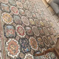 فرش خشتی دوازده متری اعیان ۱۲۰۰شانه ضخیم گوشی|فرش|ری, شهادت|دیوار