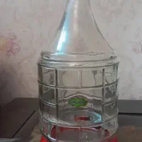 بطری شیشه ای بزرگ ۴ لیتری