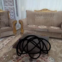 مبل راحتی هفت نفره درحدنو با میز مبلمان