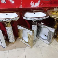 سنگ توالت و روشویی رنگی
