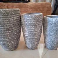 ست گلدان ویک گلدان تزیینی|صنایع دستی و سایر لوازم تزئینی|مشهد, هفت تیر (حافظ)|دیوار