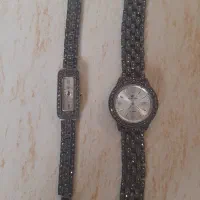 ساعت نقره ست مردانه و زنانه