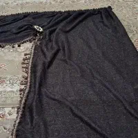 دوعدد پرده قهوه ای سالم درحد|پرده، رانر، رومیزی|تهران, اتابک|دیوار