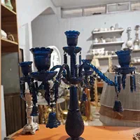 شمعدان رنگی باکارات|چراغ خواب و آباژور|مشهد, امامیه (شهرک غرب)|دیوار