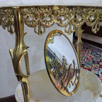 میز برنج اصل خودم سفارشی خریدم برای هفت سین