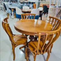 میز نهار خوری ۴نفره چستری|میز و صندلی غذاخوری|قزوین, |دیوار