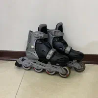 اسکیت تمام ژله  سایز ۳۲ تا ۳۷ به همراه تجهیزات