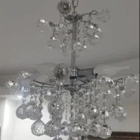 لوستر کریستالی در حد نو (دو عدد)