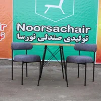 میزوصندلی دونفره فلزی رستورانیsilva64a72|میز و صندلی غذاخوری|قزوین, |دیوار