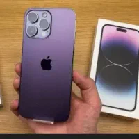 ایفون۱۴پرو مکس بنفش در حدنو۲۵۶گیگ|موبایل|شیراز, شهرک بزین|دیوار