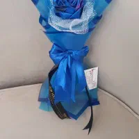 رز تک شاخه کهکشانی بهمراه کاغذ پیچی