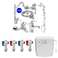 ست11عددی شیرآلات قاجاری از برندAES