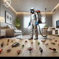 سم پاشی تضمینی ساس کنه موش سوسک سراسرکرج پاش