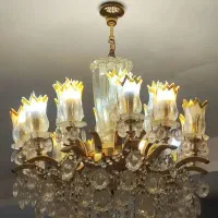 لوستر زیبا سالن و پذیرای