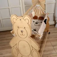 گهواره تدی تاشو ترک فروشگاه سیسمونی115 تخفیف ویژه|اسباب و اثاث بچه|کرمان, |دیوار