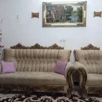 مبل هفت نفره نوع باقیمت 15 میلیون با سه میز عسلی|مبلمان خانگی و میز عسلی|ایرانشهر, |دیوار