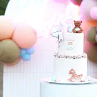 ماکت کیک /برج دونات